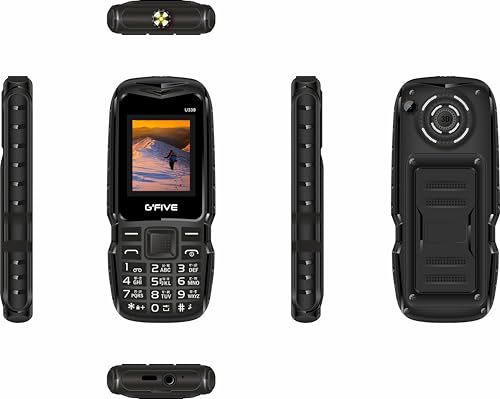 Image of G'Five U339 Feature Phone | 1.8 inch Display | 3000mAh Battery | Wireless FM Radio | Built-in Flashlight | Dual SIM | Compact Keypad Mobile Phone | Wireless FM Radio