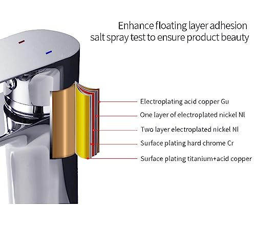 Robinet de lavabo pour rincer les cheveux facilement mitigeur eau chaude froide de vasque