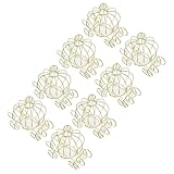 DOITOOL 8 Piezas Cajitas Chuches Carrito Calabaza Metal Decorativo para Halloween Boda Fiesta Dulces