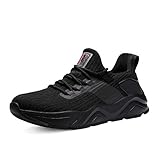 DREAM PAIRS Women's Black Breathable Sneakers Lightweight Tennis Walking Shoes Size 10.5 M US Breathe-1