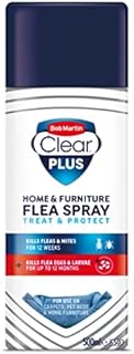 Bob Martin Clear Plus | Flea Spray for the Home & Furniture | Kills Fleas, Ticks & Dust Mites | Fast Effective Household Treatment (500ml)
