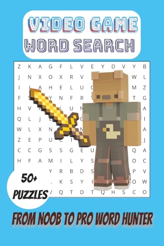 Video Game Word Search Puzzle: Word Searches With Easy To Read Print About All Your Favourite Video Games | 6x9 Inches, 110 Pages | 50+ Puzzles | Gifts For Vacations, Holidays and Free Time