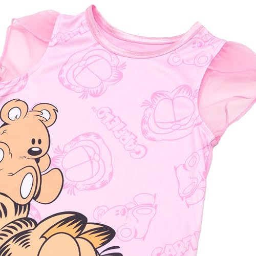 Garfield Girls' Nightgown, Soft & Cute Pajamas for Kids2