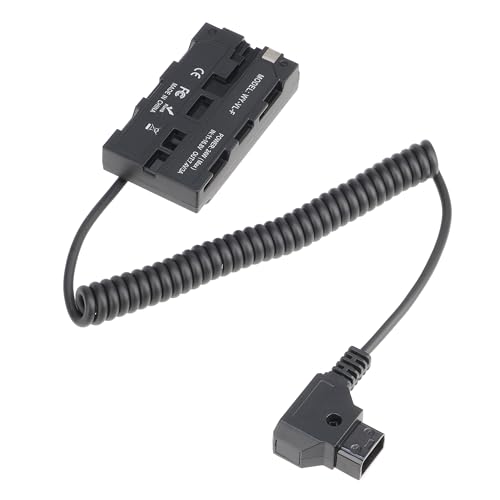 Câble adaptateur de batterie factice D-Tap vers NP-F550 entièrement décodé
