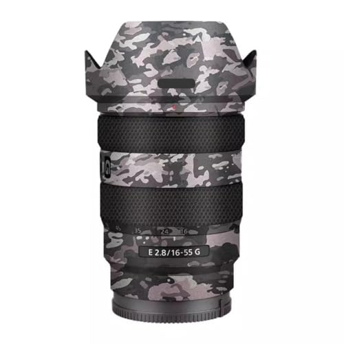 Autocollant Sony E 16-50 mm II wrap vinyle pour look urbain en session photo outdoor