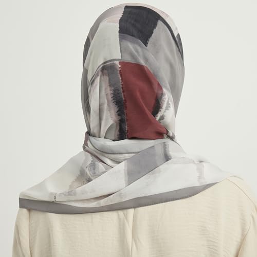KARACA Muslim Hijab Scarf for Women | Patterned Head Scarf 27" - 78" | Long Wrap Shawl Scarves Islamic Turban3
