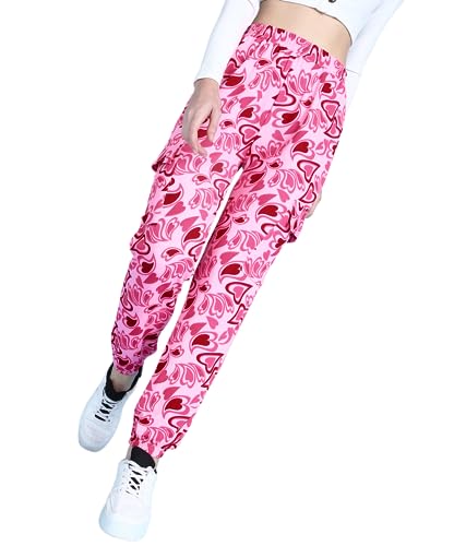 Image of POPWINGS Casual Printed Joggers for Women || Stylish Western Women Joggers for Summer || Pull-On Women Joggers Pants || Women Joggers for Summer