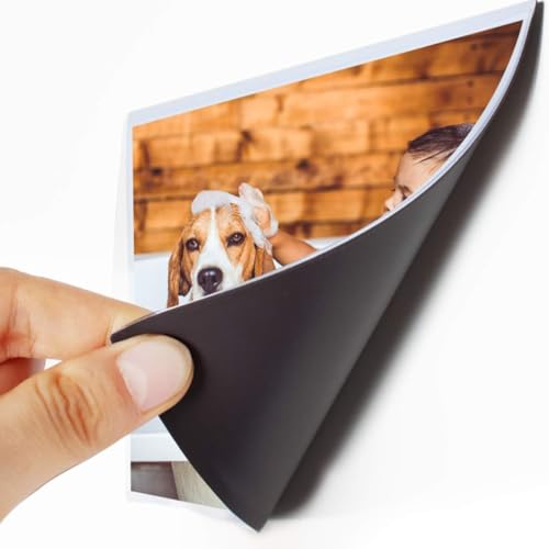 Photo Frame,10 Pack Magnetic Picture Frames for Refrigerator 4 x 6 inches Blank Acrylic Photo Frame for Refrigerator and Family Gifts White - Image 3