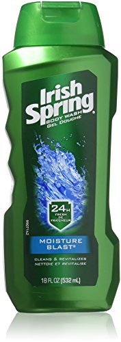 Irish Spring Body Wash, Moisture Blast, 18 Ounce (Pack of 3)