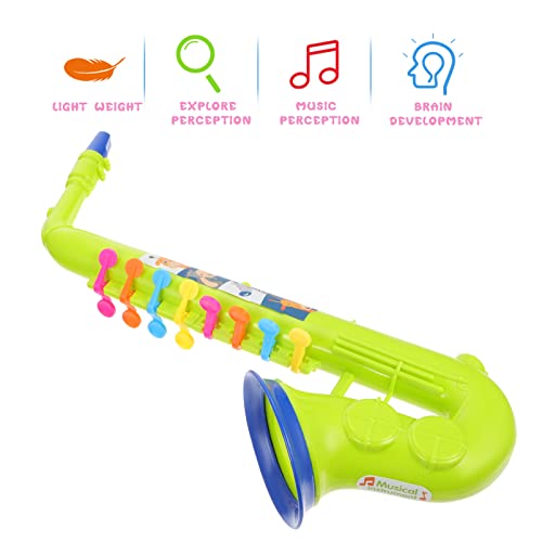 Toddmomy 1 Stks Kinderen Saxofoon Speelgoed Plastic Saxofoon Muziekinstrumenten Speelgoed Voor Jongens Meisjes Muzikale… - Image 5