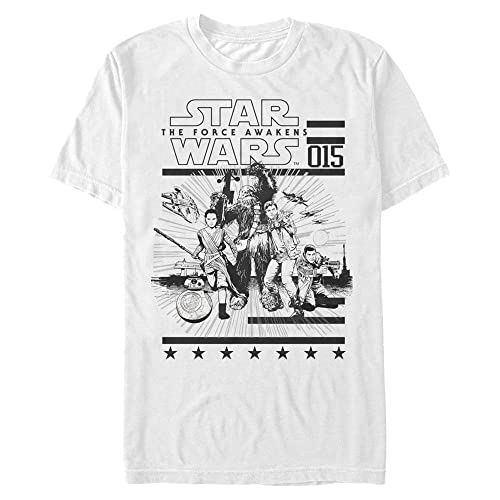 T-shirt Star Wars Homme imprimé avec message N'ayez Jamais Peur en coton confortable