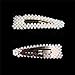 Produktbild Qiuday Künstliche Perlen Haarspangen für Frauen Mädchen, Mode Eleganz Haar Snap Clips Perle Haarnadeln Haarklammern Haarspangen Für Hochzeit und Geschenke