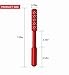 BC Germanium Face Beauty Roller, Facial Firming, Uplifting Beauty Tool,Durable Aluminium Handle with 30pcs 97.99% Upgraded Germanium Stone, Red, Portable