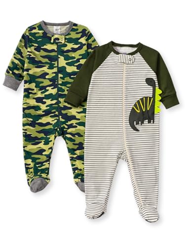 Image of TuddyBuddy 100% Cotton Multi Color Zipper Romper Sleepsuit /Romper /Jumpsuit for Baby Boy & Baby Girl