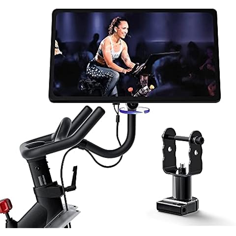 360 Degree Movement Aluminum Screen Monitor Adjuster for Peloton Bike, Adjustable Screen Height, Peloton Screen Swivel Adjuster Mount, Accessories for Peloton Bike (Not Compatible with Peloton Bike +) Cover