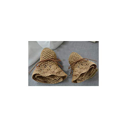 Ogquaton Cappello da paglia da spiaggia estivo