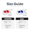 Gel Heel Pads for Shoes | Plantar Fasciitis Heel Cups for Pain Relief | Silicone Cushions for Bone Spur Relief | Protector Insoles | Sore Heal Bruised Feet | Shoe Inserts for Women & Men (S/M 3-Pair)