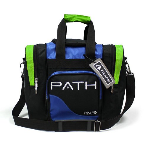 Pyramid Path Pro Deluxe Single Tote Lime Green/Royal Blue/Black #TOP24