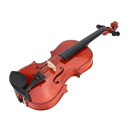 Conjunto de Violino AV‑03 1/8 Violino de Bordo Encaracolado Abeto Violino Feito à Mão Superior Com C