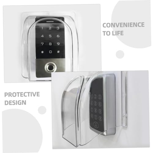 Cubierta de lluvia para control de acceso exterior Hemobllo protector de teclado 2 piezas 7