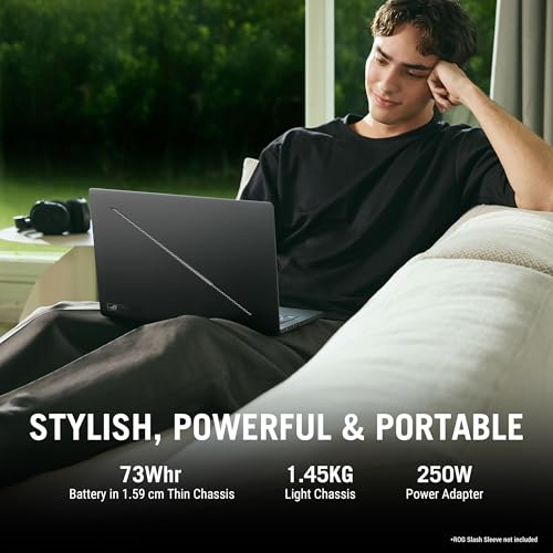 Image of ASUS ROG Zephyrus G14 (2026),Intel Core Ultra 9 386H (Series 3),RTX 5070-8GB,32GB RAM,1TB SSD,3K OLED,14 inch(35.5 cm),120Hz,Win 11,M365 Basic(1Y),Office 24,Gray,1.5 Kg,GU405AP-SY041WS,Gaming Laptop