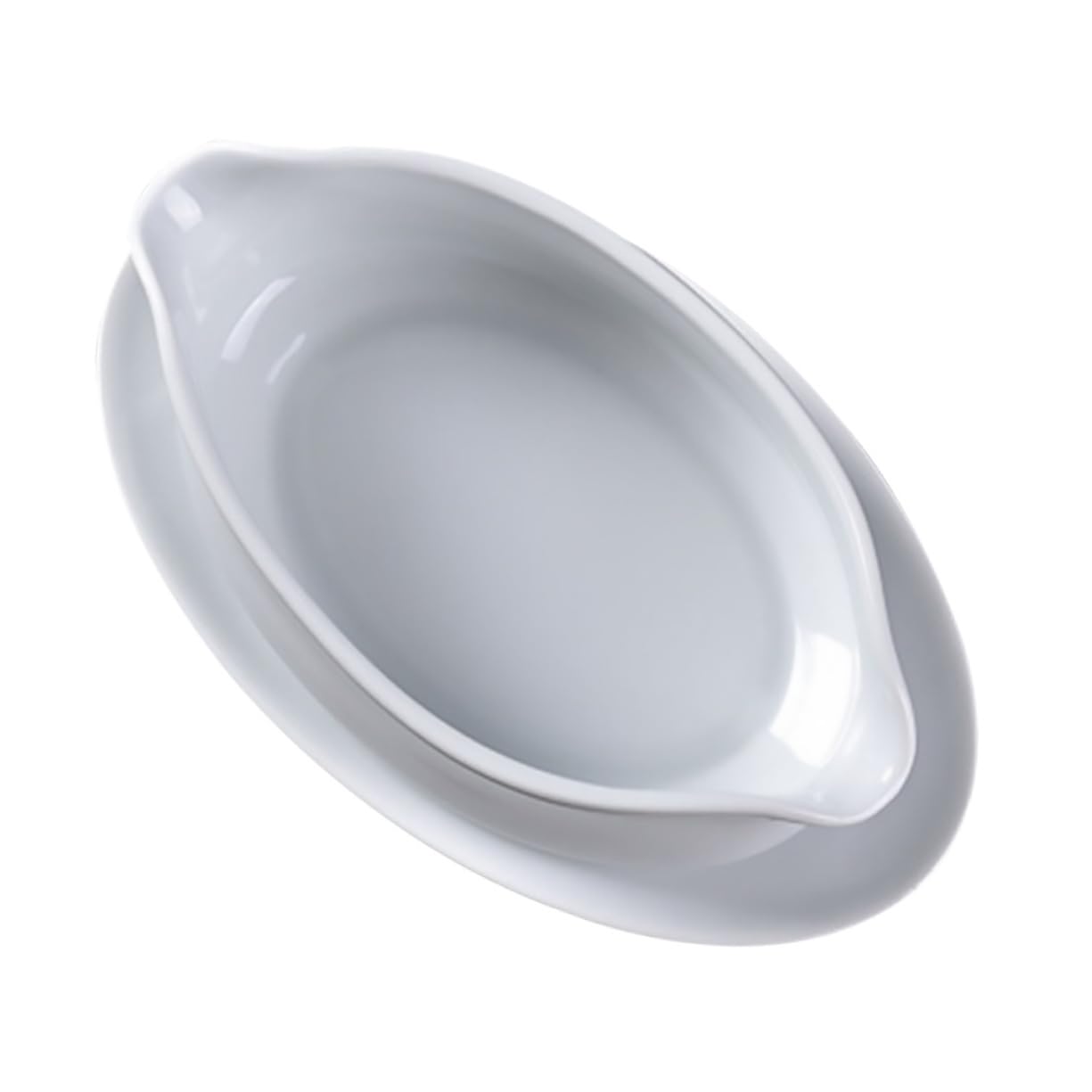 Cabilock Ceramic Gravy Sauce Boat Practical Sauce Bowl for Home Restaurant Elegant Design for Easy Pouring for Dipping Sauces for Banquets Gatherings