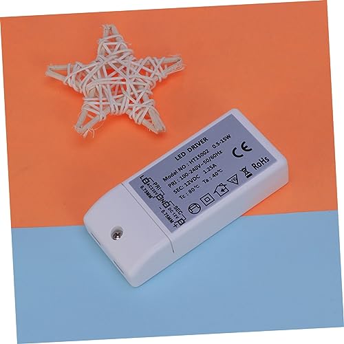 OSALADI 2 Unidades Motorista De Iluminação Led Driver Led 15w Motorista De Led Cc 12v Led Conduziu D