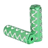 ZHAOYUQI Pedales De Clavijas Reemplazo de Piezas Antideslizantes de aleación de Aluminio de Clavijas de Bicicleta Clavijas De Bicicleta(Green)