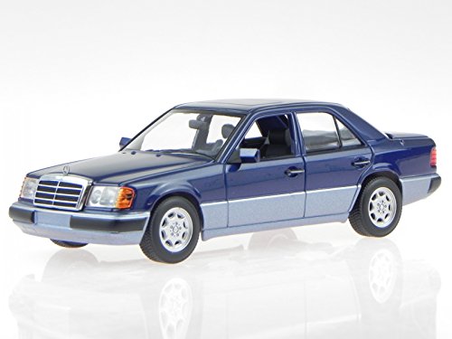 Preisvergleich Produktbild Mercedes W124 230E 1991 blau met. Modellauto 940037001 Maxichamps 1:43