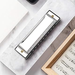 Beausoleil Orgue une Bouche en Acier Inoxydable pour Instrument de Musique Harmonica une 10 Trous pour Enfants - Les Beatles, Paul McCartney, John Lennon, RIngo Starr, George Harrison Beausoleil Orgue une Bouche en Acier Inoxydable pour Instrument de Musique Harmonica une 10 Trous pour Enfants – Image 5
