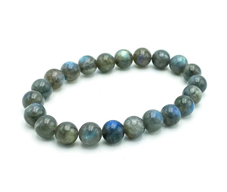 Bracelet labradorite bleue 6mm pour homme et femme LKBEADS