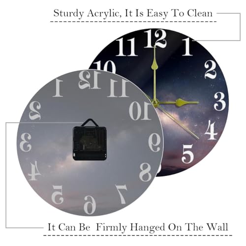 Horloge murale sans tic-tac résout les problèmes d'insomnie - 6