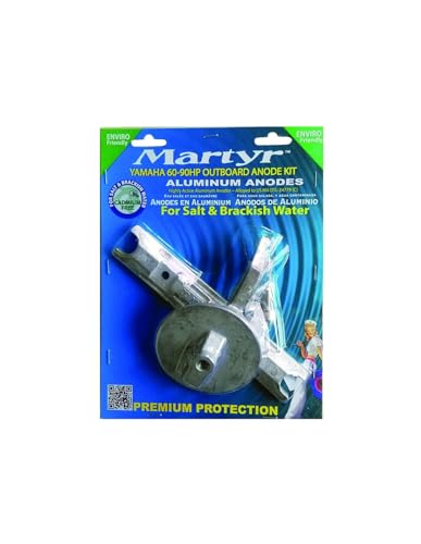 KIT ANODES ALU Yamaha 60-90CV alliage haute performance coulée marine