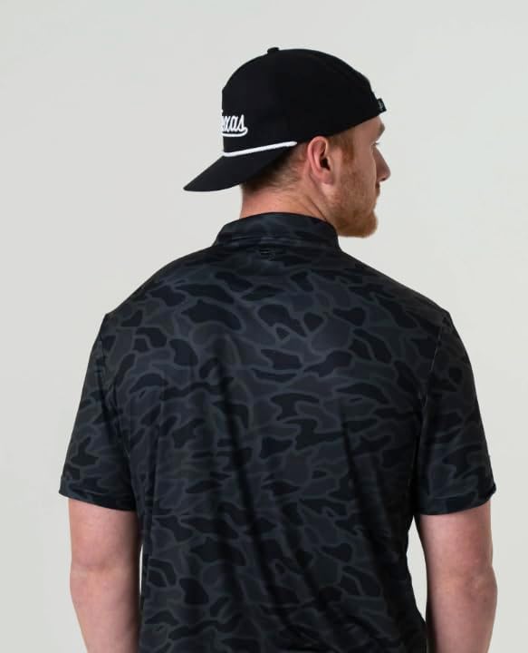 BURLEBO Men’s Performance Polo Shirt – Lightweight, Quick Dry, Moisture Wicking, Four-Way Stretch - Image 2