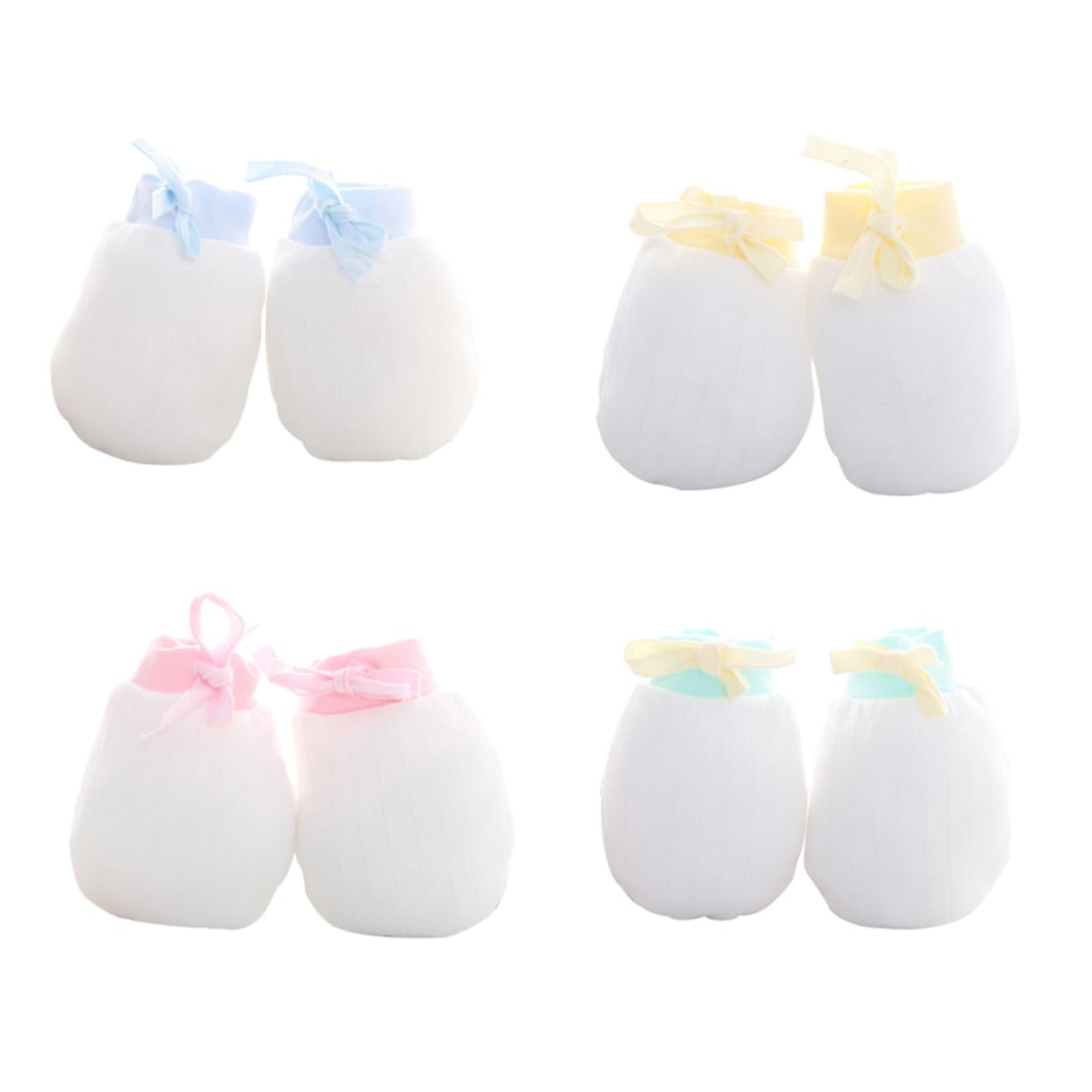 WOFASHPURET Winter Warm Mitten Gloves Mittens Infant Anti-face Scratching for Newborns Snow Gloves Newborn Winter for Boys Toddlers Snow Random Color