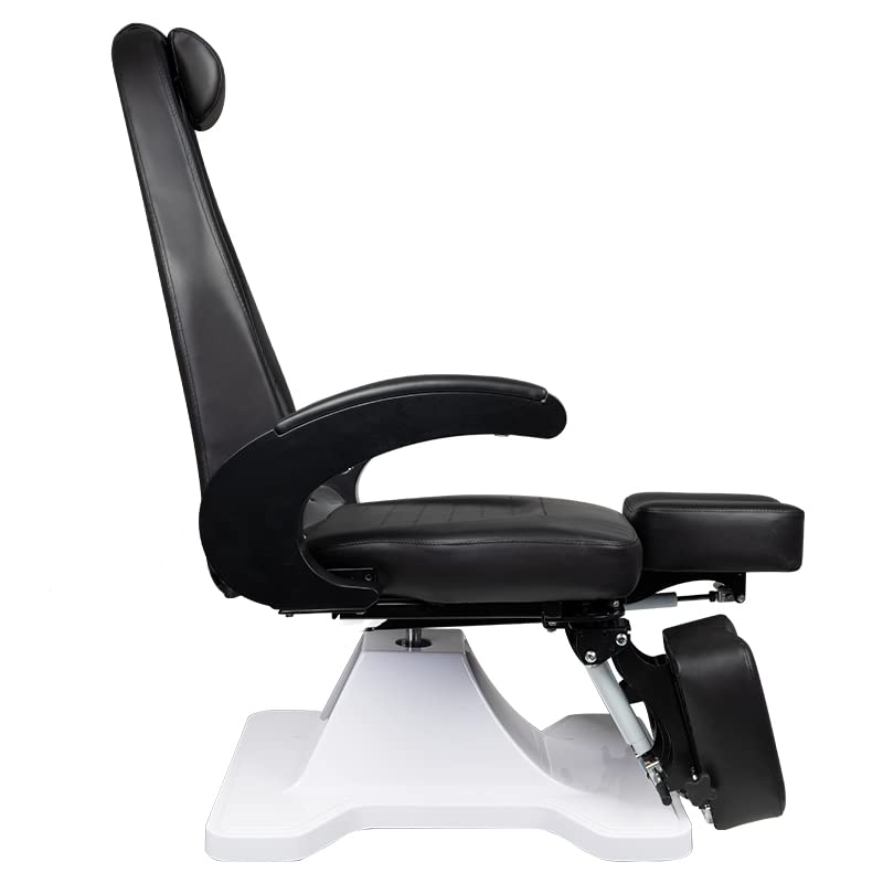 ACTIVESHOP Kosmetikstuhl Kosmetikliege Massageliege Behandlungsstuhl hydraulisch 112 schwarz