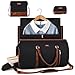 Convertible 2-in-1 Garment Bags for Travel, 50L Carry On Garment Duffle Bag With Shoe Compartment Large Weekender Bag for Women Men Hanging Suitcase Suit Travel Duffel Overnight Bags 4pcs Set