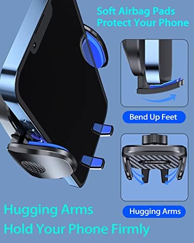 Rainway Car Phone Holder Windscreen, mobile phone holder for cars,Long Arm Adjustable/Strong Suction Anti-Shake Stabilizer/360° Rotation car phone mount, Compatible with iPhone, Samsung, Oneplus etc.
