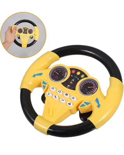 Image of Kids Driving Steering Wheel Funny Interactive Driving Wheel with Music (DY)
