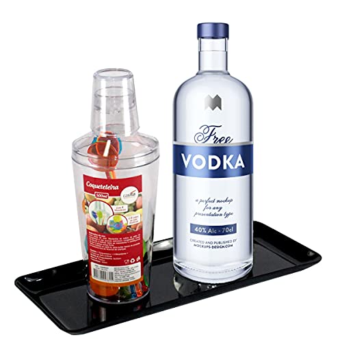 Kit Coqueteleira Bebidas e Drinks 500ml 4 Mexedores E 8 Cubos De Gelo