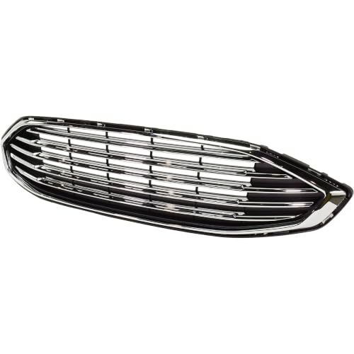 Image of Garage-Pro Grille Assembly For Ford Fusion 2017-2018 Textured Black
