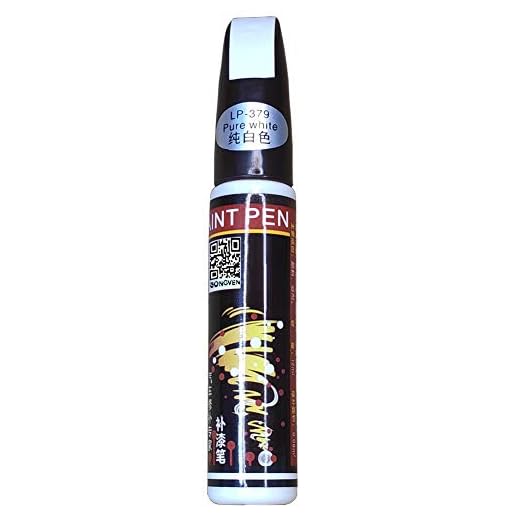 Car Scratch Remover Pure White Paint Restorer Car Scratch Repair pen Compound Car Touch Up Paint White Auto Scratch Repair Pen Scratch Remover for Cars (Pure White)