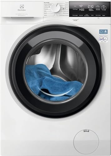 Electrolux Machine à laver SensiCare 600 10 kg EW6F310V, charge avant, centrifugeuse 1400 tours, programme Eco 40-60, moteur fiable [Classe d'efficacité...