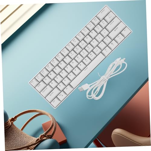 Image of jojofuny Gaming Keyboard Wired Mechanical Keyboard RGB Backlight Ergonomic Design for Pc Laptop
