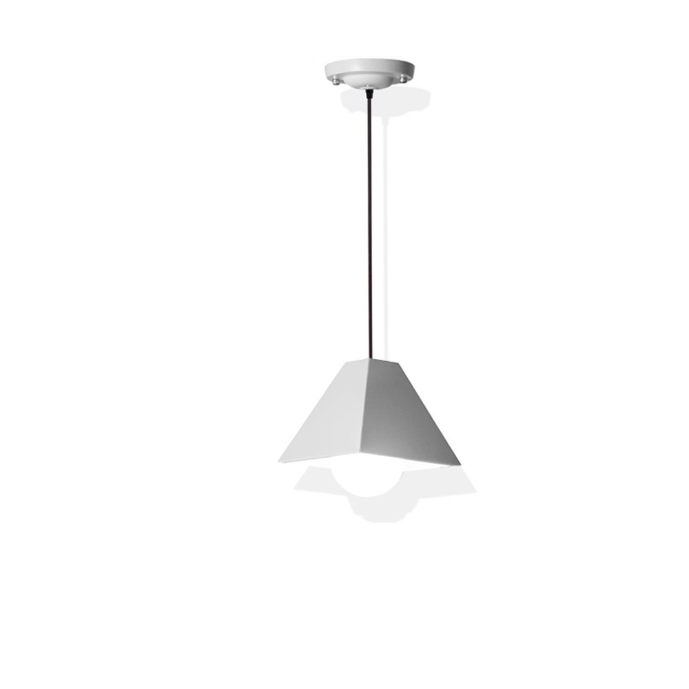 Lampe suspendue cage blanche pour une chambre d'enfant lumineuse