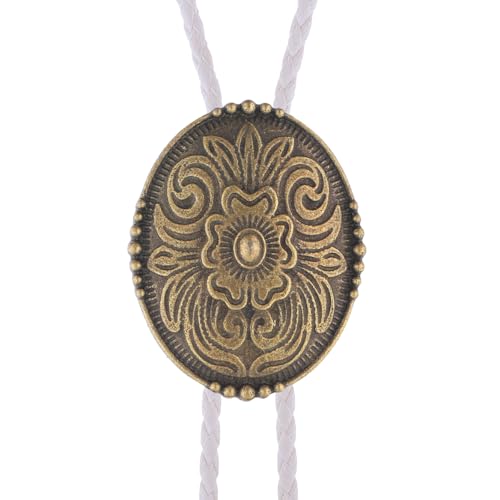 Image of Jeilwiy Bolo Tie for Men, Western Bolero Tie Cowboy Ties Native American Cowgirl Bolo Tie Accessories for Men Women