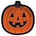 Spritz Halloween Pumpkin Dinner Plate - 8ct