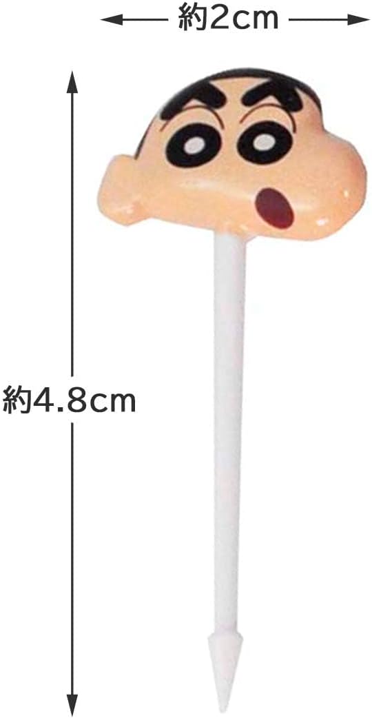 Bandai 2654851 Crayon Shin-chan Nico Nico Pic 8 Pieces (4 Types x 2 Each), Side Dishes, Just Challenge