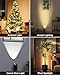 Abovizo 2 Pack Uplighting Indoor, LED Floor Can Lights with Remote and Timer, 3 Color Temps Dimmable Spotlight for Corner Sofa Plant Home Accent Lighting, 5.9 FT Plug Cord & Foot Switch, Black