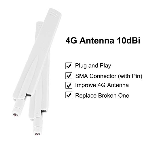 SMA-Antena-4G-LTE-Antena-Externa-10dBi-WiFi-Antenna-Amplificador-de-senal-para-3G4G-Router-Modem-Huawei-B315B593-camara-de-Seguridad-con-Conector-SMA-Male-2-Unidades-22cm